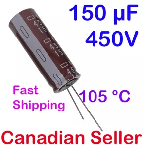 1/5/10 pcs 150uF 450V 18x50mm Nippon KXJ - Bild 1 von 1