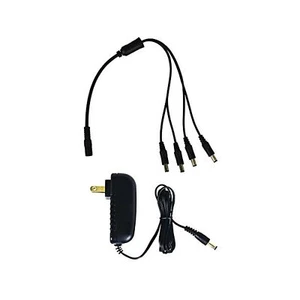 Night Owl Security Camera Power Adapter with 4-Way Power Splitter Do-It-Yourself - Picture 1 of 5