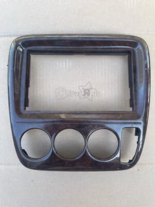 95-01 HONDA CRV RD1,RD2 OEM JDM STYLE WOODGRAIN RADIO A/c BEZEL, ORIGINAL. - Picture 1 of 7