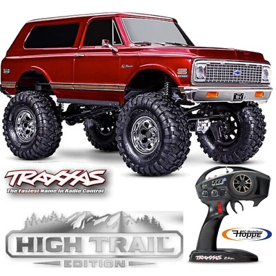 Traxxas TRX92086-4RED TRX-4 1972 Blazer High-Trail 1/10 Crawler Rouge Brushed - Photo 1/4