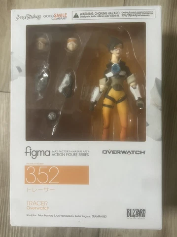 Overwatch - Tracer Figma Action Figure No. 352 - (Good Smile Company) - MINT!!! Cover
