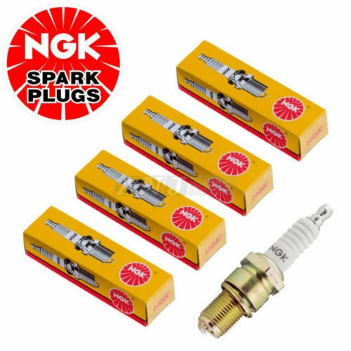 NGK CR9E Spark Plug Genuine x4 Yamaha FZ6 600 Fazer — 第 1/4 张图片