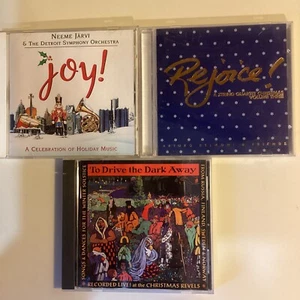 3 Classical Xmas CDs: Detroit Symphony, Delmoni String Quartet, Christmas Revels - Picture 1 of 17