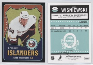 2010-11 O-Pee-Chee Black Rainbow Retro /100 James Wisniewski #342