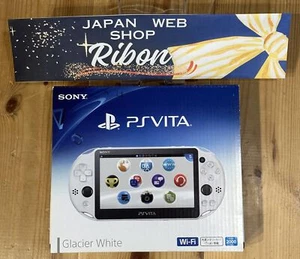 SONY PlayStation Vita Wi-Fi modello Glacier White PCH-2000ZA22 Giappone nuovo gioco - Foto 1 di 13