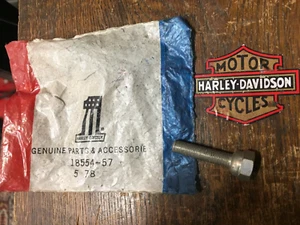 HARLEY-DAVIDSON SPORTSTER TAPPET ADJ SCREW GENUINE oem 18554-57 SOLD EACH BOX22 - Picture 1 of 8