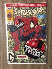 Spider-Man #1 (1990) Todd McFarlane Green Bagged Version Factory Sealed NM