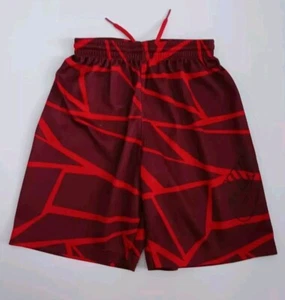 Boy's Nike SB Red Black Two Tones Outline Signature Short Sz.4 XS - Picture 1 of 8