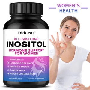 Natural Inositol Female Hormone Supplement - Hormone Balance, Weight Management - Picture 1 of 15