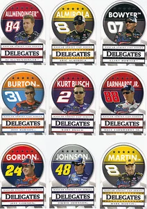 American Thunder Delegates 2008--#D 1 A J Allmendinger--¡Solo una tarjeta! - Imagen 1 de 3