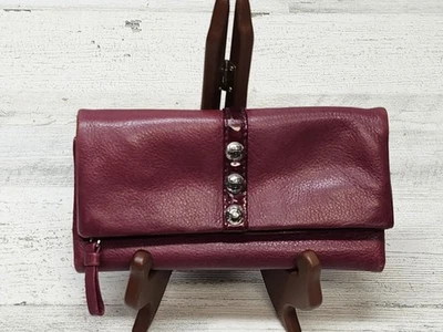 Cartera Brighton Caoba Cuero Suave Imán Plegable Chequera Foto 1 de 4