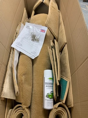 MGB roadster Carpet Set  champagne - Image 1 of 4