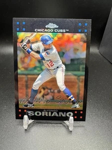 2007 Topps Chrome Refractors #109 Alfonso Soriano - Picture 1 of 2