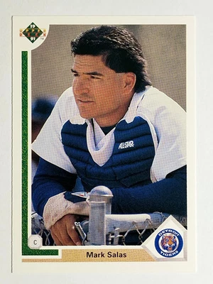 1991 Upper Deck #205 Mark Salas - Image 1 of 2