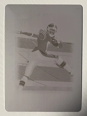 Braylon Edwards 2005 Topps Chrome Magenta Printing Plate RC 1/1 Browns Michigan - Image 1 of 2