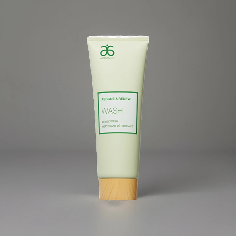 NUEVO Limpiador Open Box Arbonne Rescue & Renew Detox Wash 8oz grado spa Foto 1 de 1