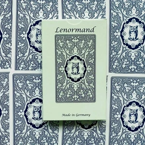 Blaue Eule von Mlle Lenormand 36 Karten Deck Esoteric Wahrsagerei Agm 1067012979 - Bild 1 von 10