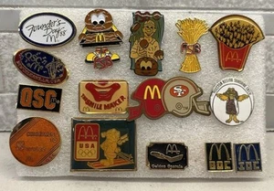 Vintage McDonald's Pins **Wählen Sie einen Pin ** sehr seltene Funde! - Bild 1 von 5