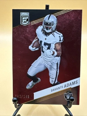 Panini Donruss Elite 2023 granate Davante Adams #24 Las Vegas Raiders/149 Foto 1 de 4