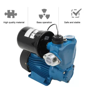 300W Electric Self Priming Water Pressure Booster Pump for homes farms cabins US - Picture 1 of 9