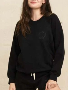 NUEVA CON ETIQUETAS PARA DÍAS Even Better Days Sudadera M Negra Algodón Calce Relajado Cuello Redondo - Imagen 1 de 9