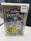 Peter Pan 45th Anniversary VHS brand new Disney THX