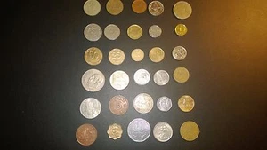  " WORLD  COINS "Set of (30) Coins,from 22 Countries: - Picture 1 of 6