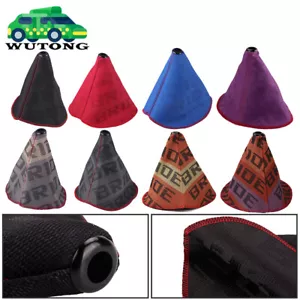 Shifter Boot Cover Bride Racing Hyper Fabric Shift Knob MT/AT Stitches For Honda - Picture 1 of 19