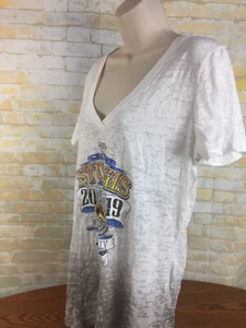 Women's 2019 79th Annual Sturgis Motorcycle Rally White Shirt Size 2XL M74 - Picture 1 of 12