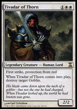 1x Tivadar of Thorn NM, English MTG Time Spiral