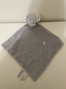 Precious Firsts Carter’s Gray Elephant Security Blanket Lovey Loved Rattle Stars - Picture 1 of 5