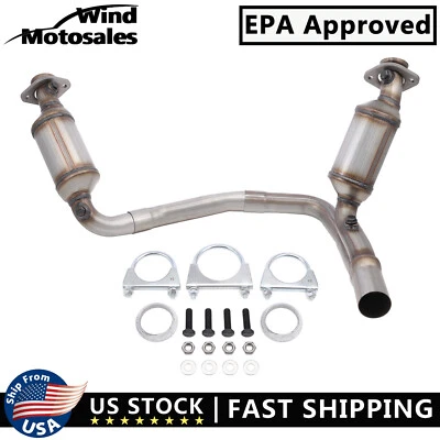 Catalytic Converter Left & Right Side For Dodge Durango 3.7L 4.7L 2005 2006 2007 Foto 1 de 4