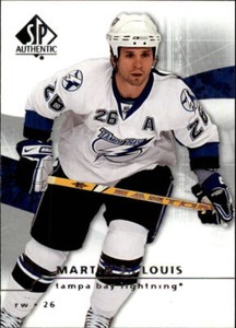 2008-09 SP Authentic Hockey #44 Martin St. Louis