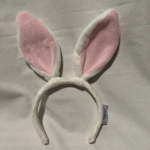 Build a Bear Workshop Easter Bunny Rabbit White Ears Headband Accessory Toy - Picture 1 of 7