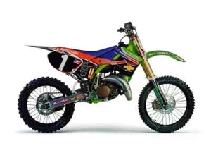 2002 Simple Green Pro Circuit Graphic Kit Kawasaki - Picture 1 of 4