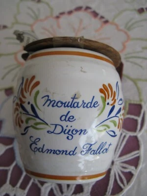 Pot à moutarde Edmond FALLOT - Photo 1/4