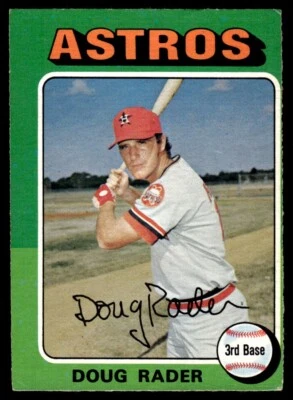 1975 O-Pee-Chee Doug Rader Houston Astros #165 R64 - Image 1 of 2
