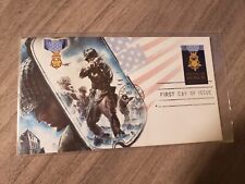 Medal of Honor 1st day of issue multi color printed cachet