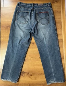 Jeans Coogi Denim Pants Coogi Australia Down Under Blue 38X32 - Picture 1 of 24