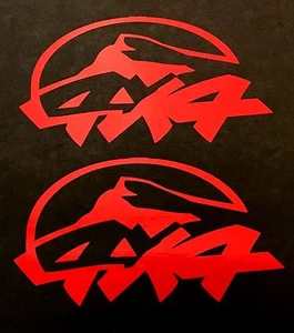 4X4 OFF ROAD DECALS STICKER Fits FORD F150 CHEVY Silverado DODGE RAM TOYOTA GMC - Imagen 1 de 6