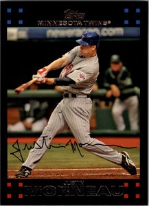 2007 Topps Minnesota Twins Baseball Card #430 Justin Morneau