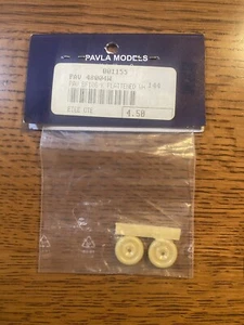 PAVLA MODELS Wheels Messerschmitt 109G/K Airplane Model Kit Accessory +FAST SHIP - Picture 1 of 4