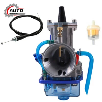 Brand New Motorcycle Dirt Bike Power Jet PWK30 Carburetor & Throttle Cable - Image 1 of 4