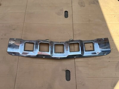 Mercedes Benz 2008 cromo GL550 (X164) parachoques delantero placa de deslizamiento moldura Vallance Foto 1 de 2