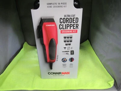 KIT DE 18 CORTADORAS CON CABLE ULTRA CORTADAS CONAIR MAN Foto 1 de 4