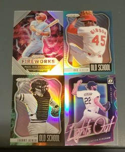 2021 Panini Prizm 4 Card Vet PRIZM Insert Lot