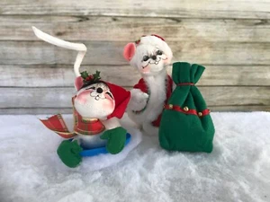 Ratón de Navidad Annalee 8"" (H) - Imagen 1 de 3