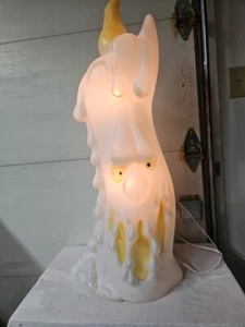 Vtg Empire Halloween Lighted Melting Ghost Double Sided Blow Mold - 36" - NICE!! - Picture 1 of 15