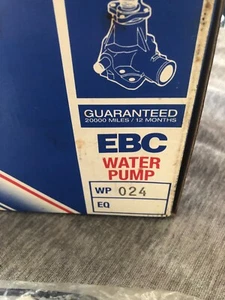 Genuine EBC 024 Water Pump Spare Part Fits Rover Honda 200 Civic Crx Integra - Picture 1 of 6