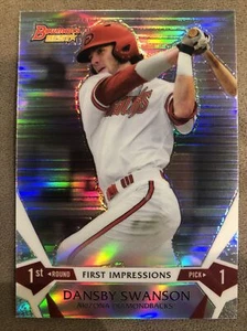 Bowman's Best Dansby Swanson 2015 #fi-ds - primeras impresiones - A182 - Imagen 1 de 2